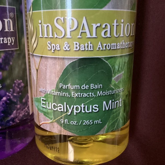 InSPAration Spa and Bath Aromatherapy Bundle Eucalyptus Mint and Lavender - Picture 5 of 7